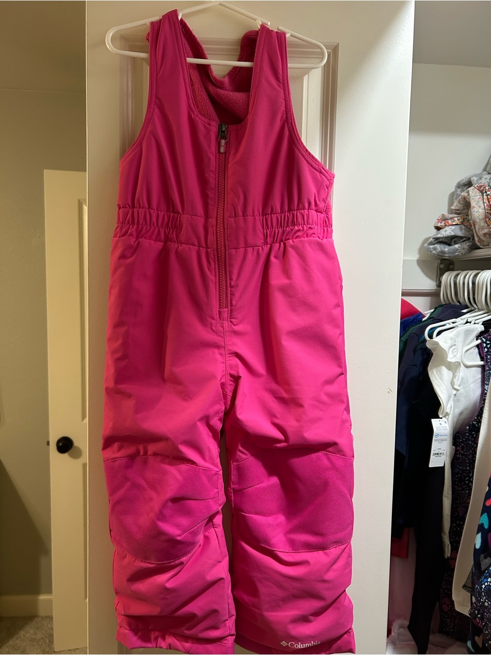 Columbia Pink Kids Snow Bib 4T Pants